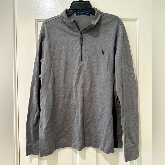 Polo Ralph Lauren men’s Greg long sleeve pullover half zip sweater - Picture 1 of 12